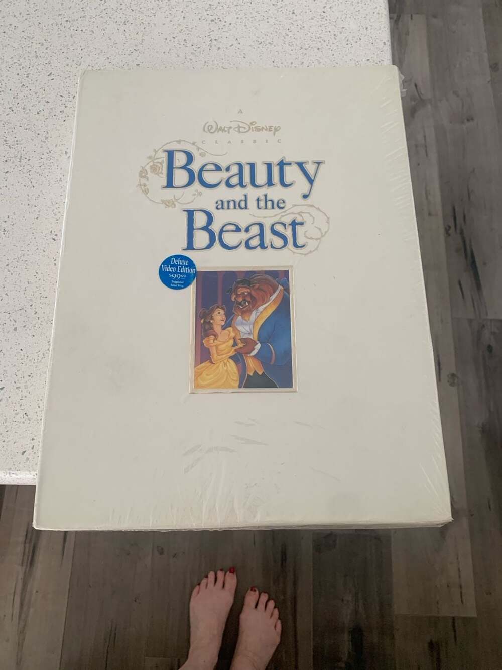 Walt Disney Classic Beauty and the Beast Deluxe Collector's Edition Sealed VHS S